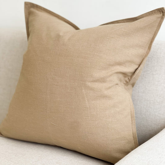 Alice Cushion Cover in Beige (45x45cm)