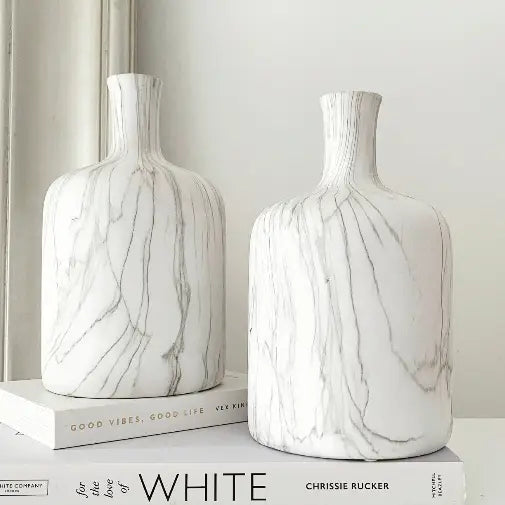 Marble Effect Vase