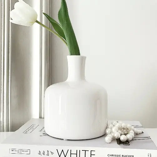 White Ceramic Vase